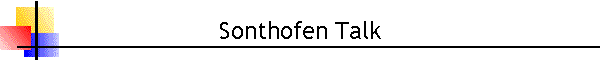 Sonthofen Talk